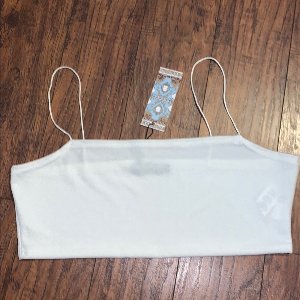 NEW White crop top
